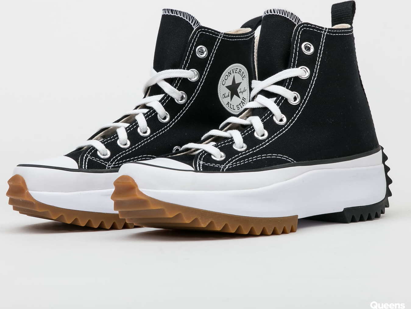 Converse Run Star Hike Hi black / white / gum EUR 36