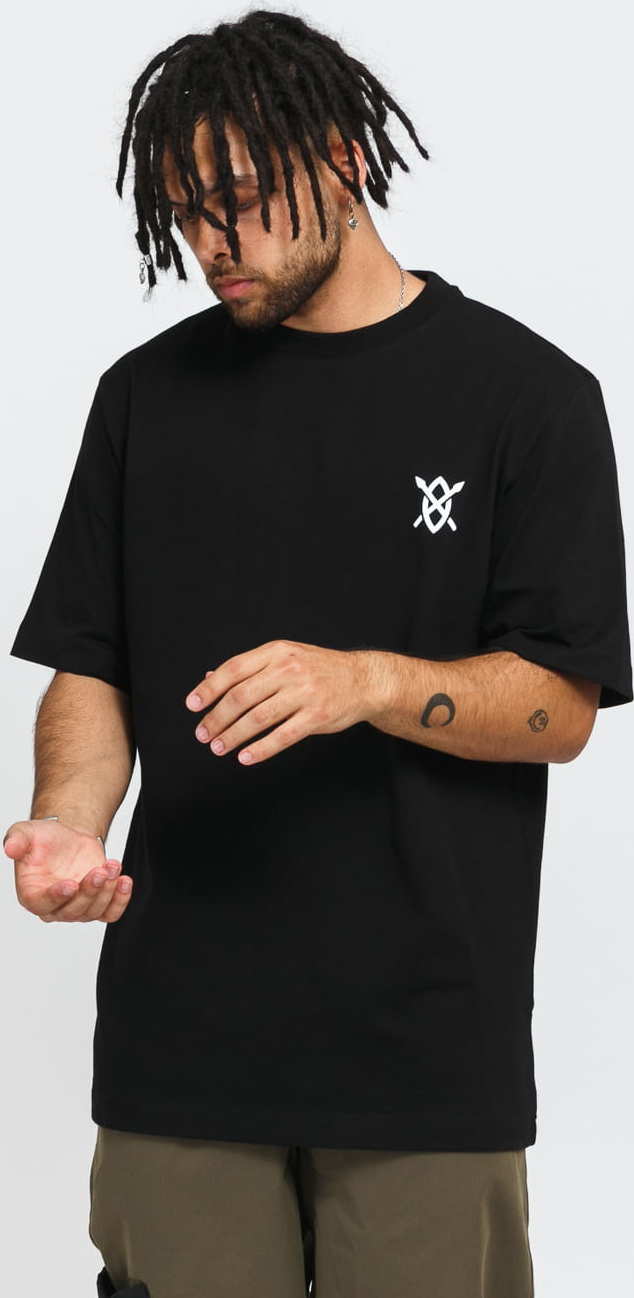 Daily Paper Amsterdam Store Tee černé XL