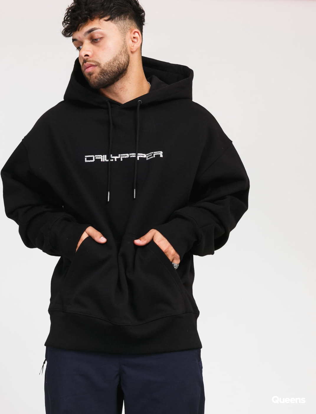 Daily Paper Jalbla Hoody černá L