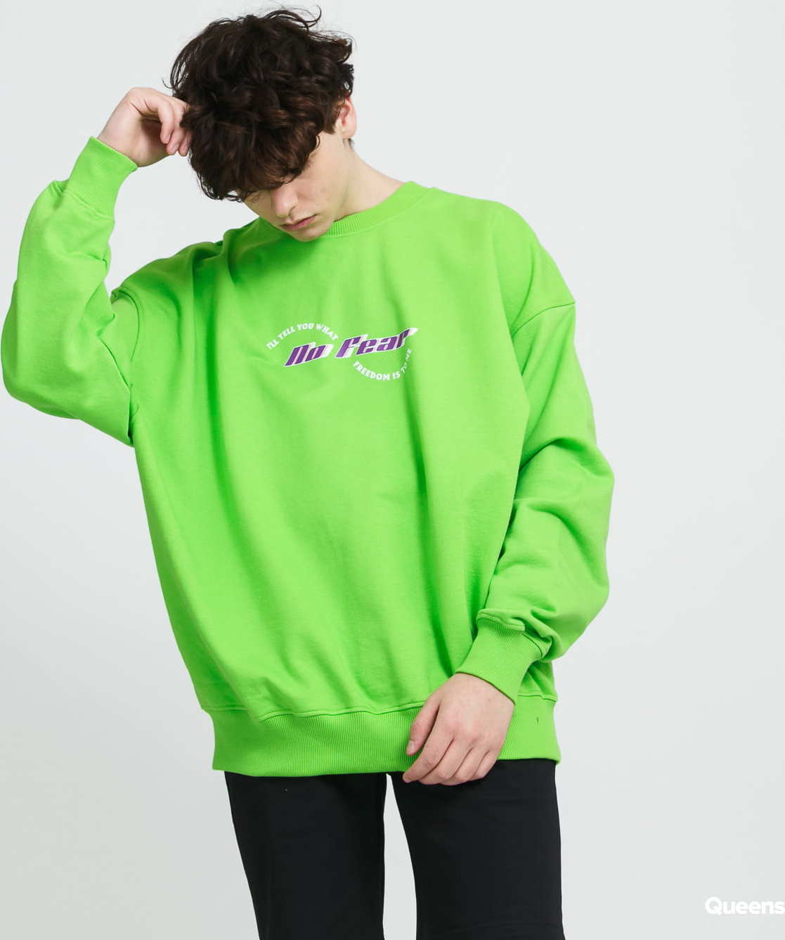 Daily Paper Kerjas Crewneck zelená L