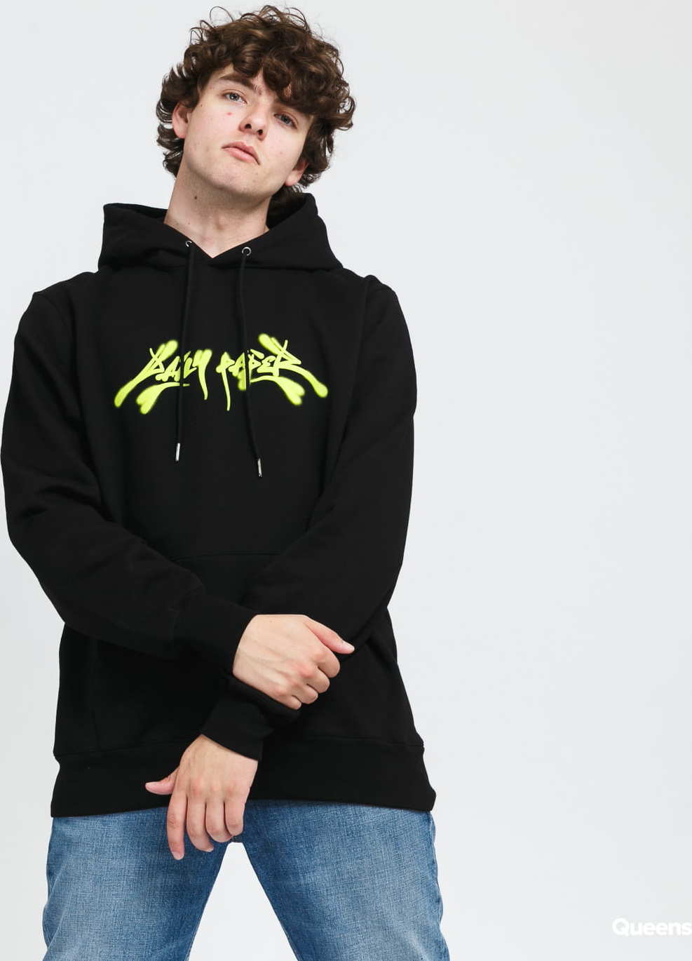 Daily Paper Lyell Hoodie černá XL