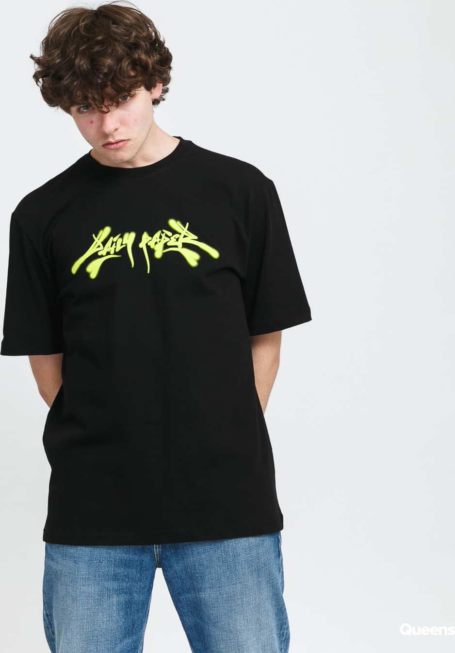 Daily Paper Lyell SS Tee černé XL