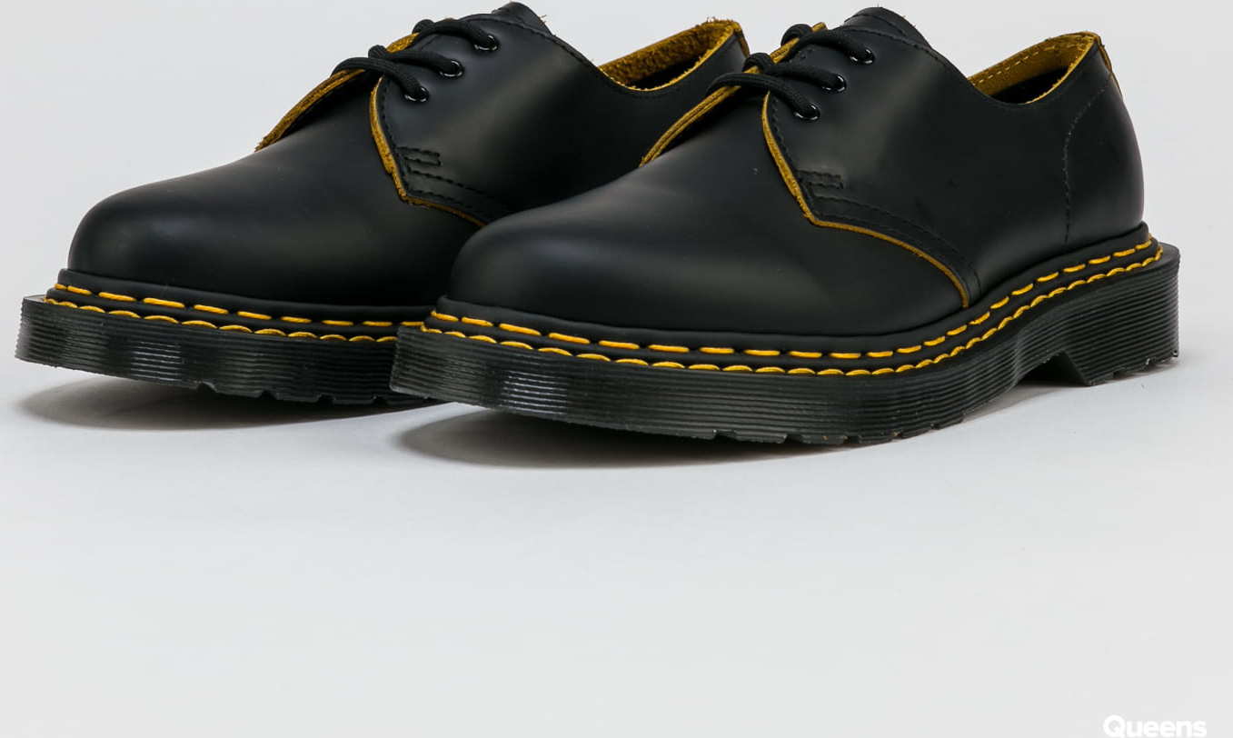 Dr. Martens 1461 DS black + yellow smooth slice EUR 37