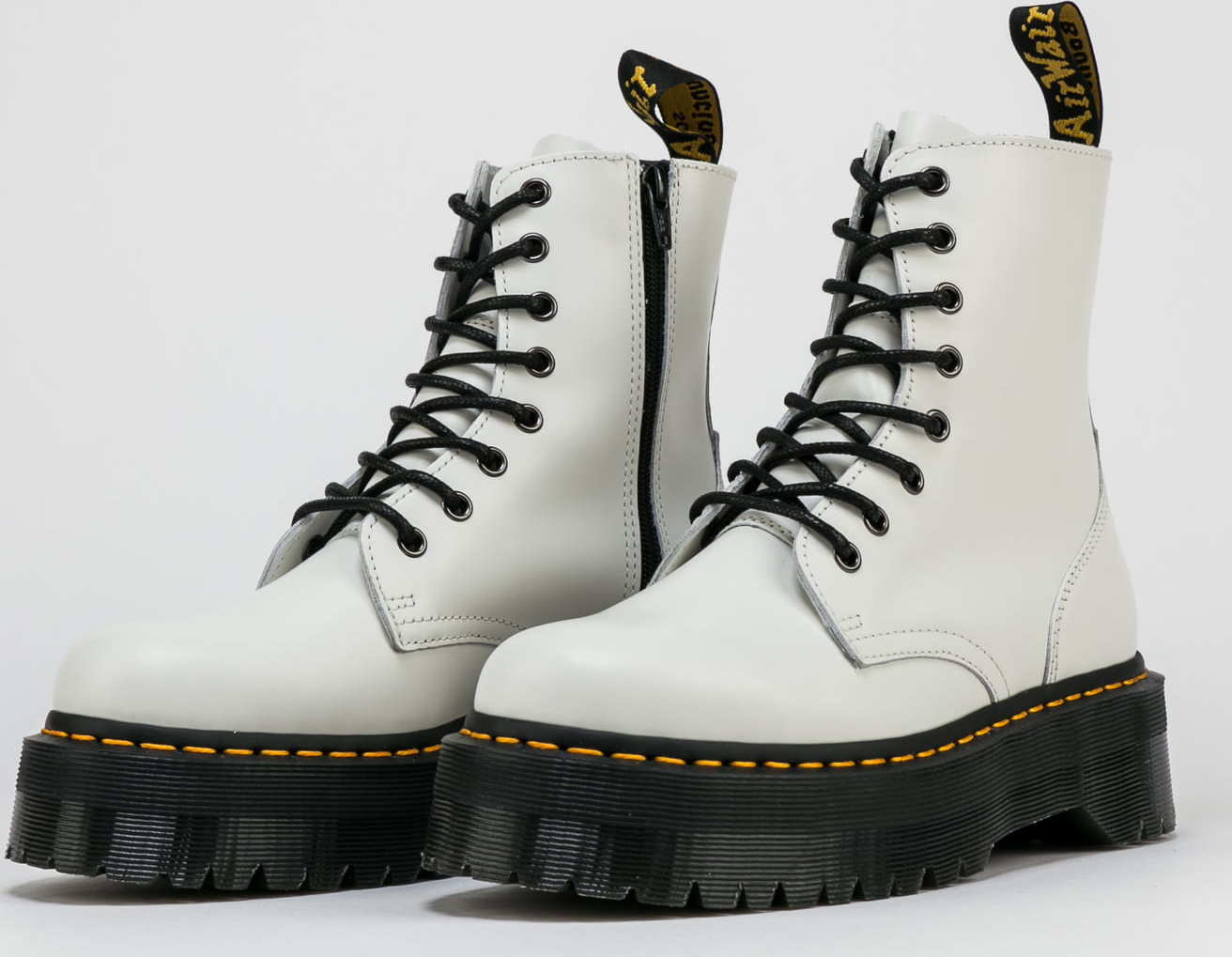 Dr. Martens Jadon Polished Smooth wfite EUR 43
