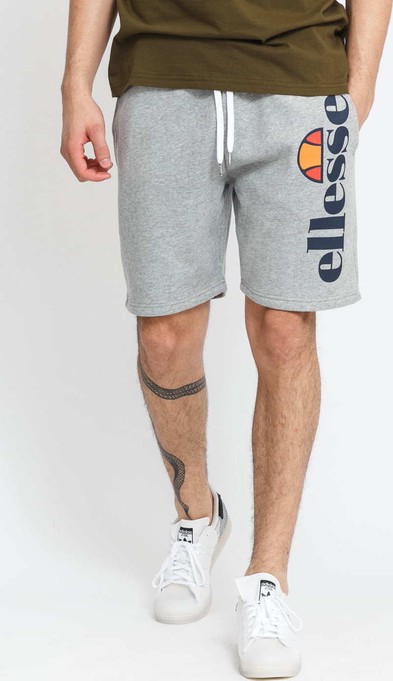 ellesse Bossini Fleece Short melange šedé XXL