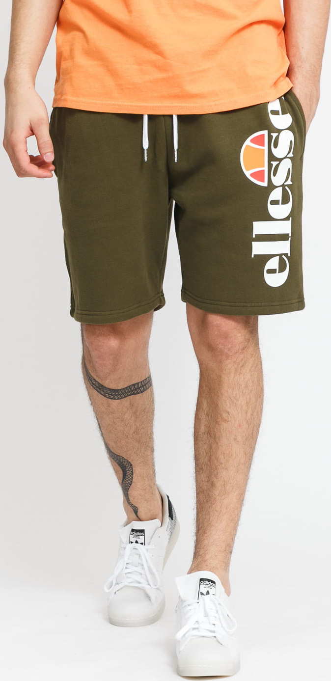 ellesse Bossini Fleece Short olivové XL