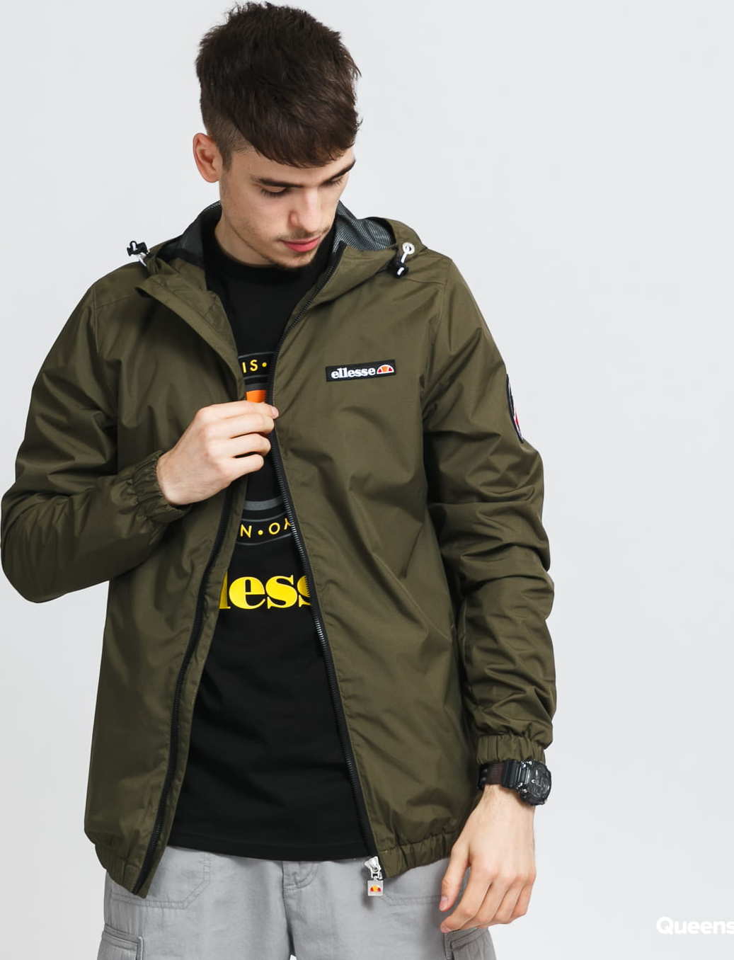 ellesse Terrazzo Jacket olivová XL