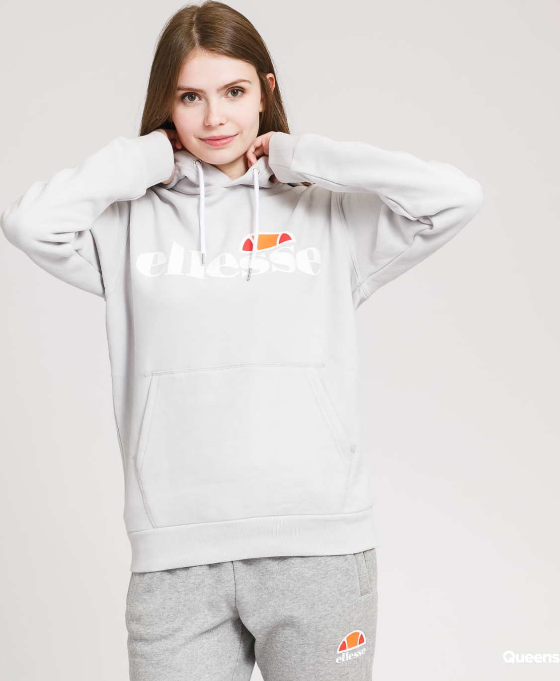 ellesse Torices OH Hoody světle šedá XL