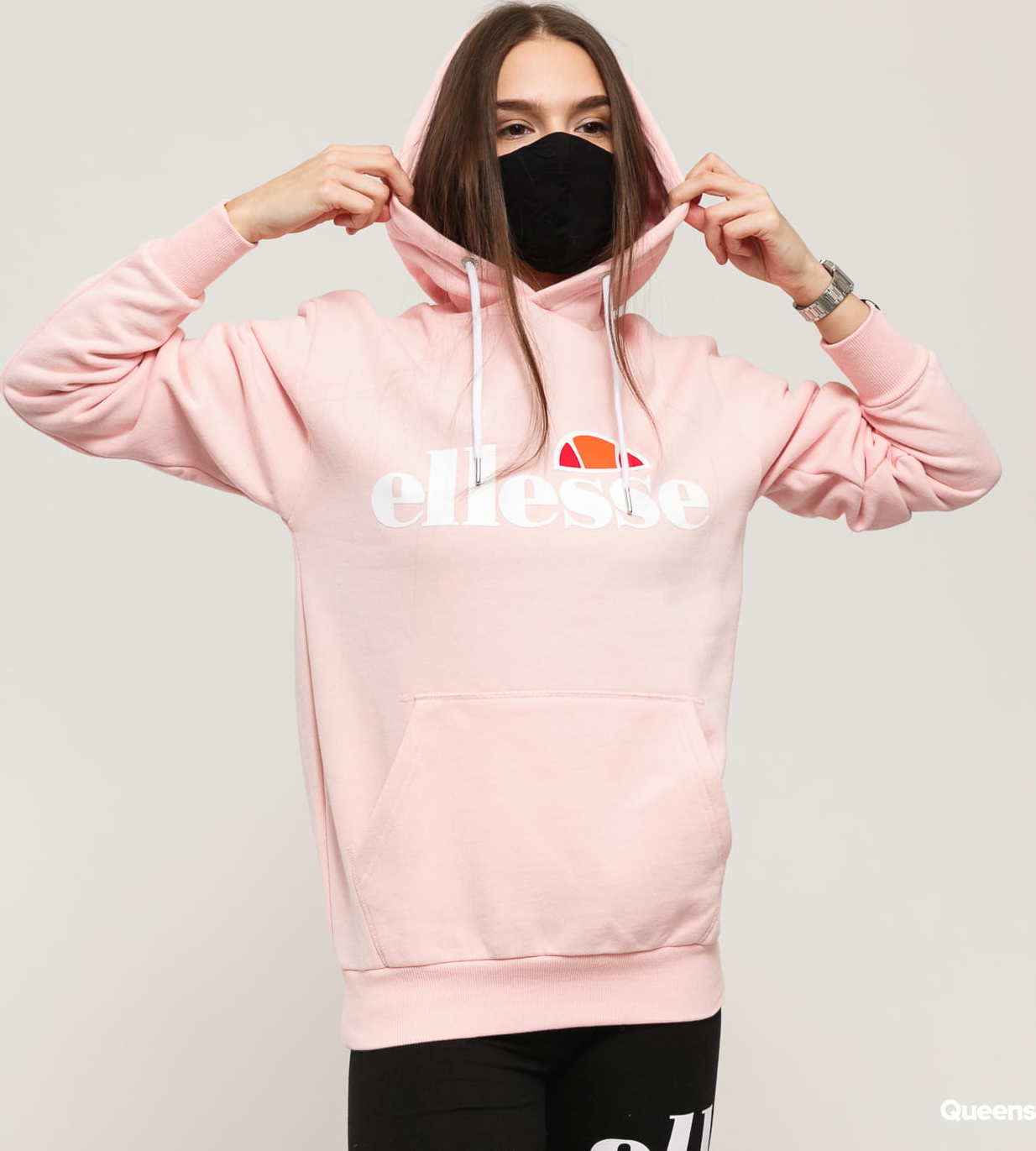 ellesse Torices OH Hoody růžová L