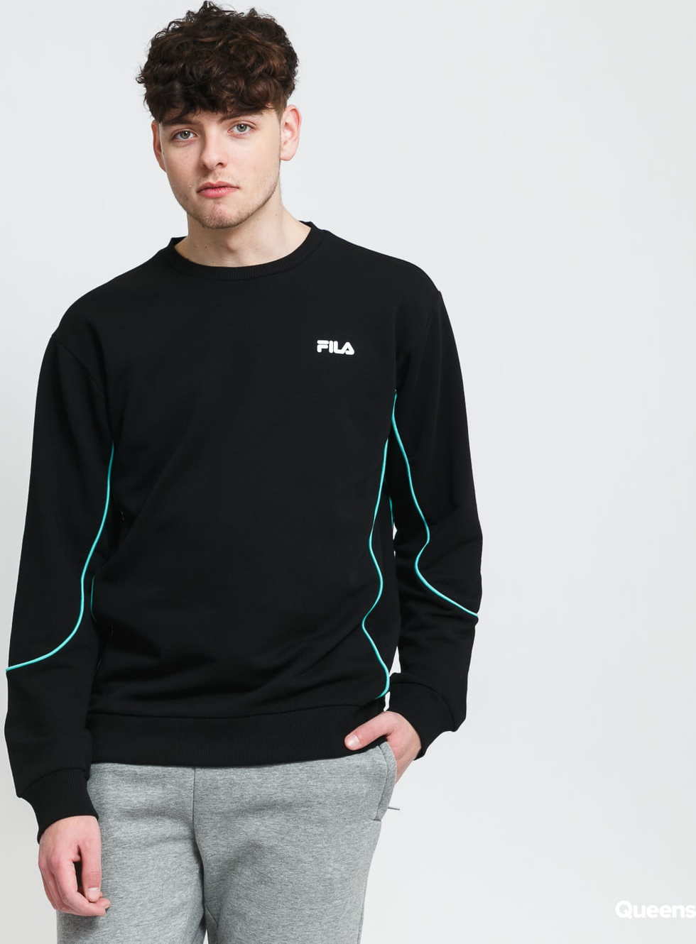 Fila Men Adil Crew Sweat černá XL