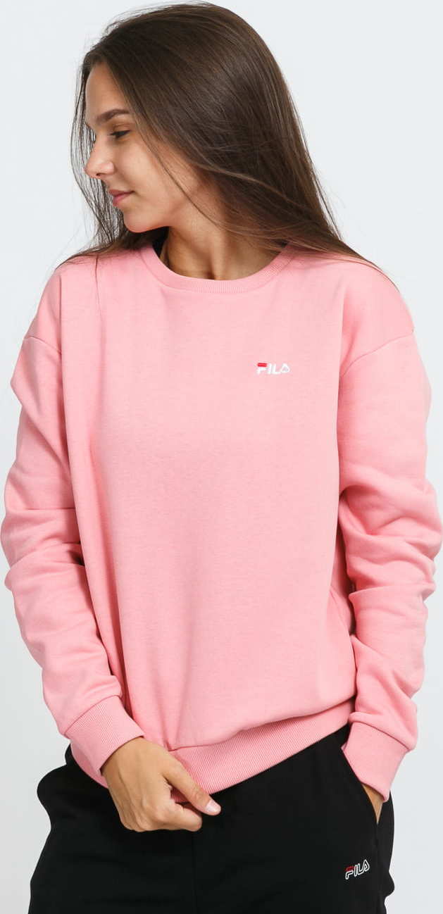 Fila W Edie Crew Sweat růžová L