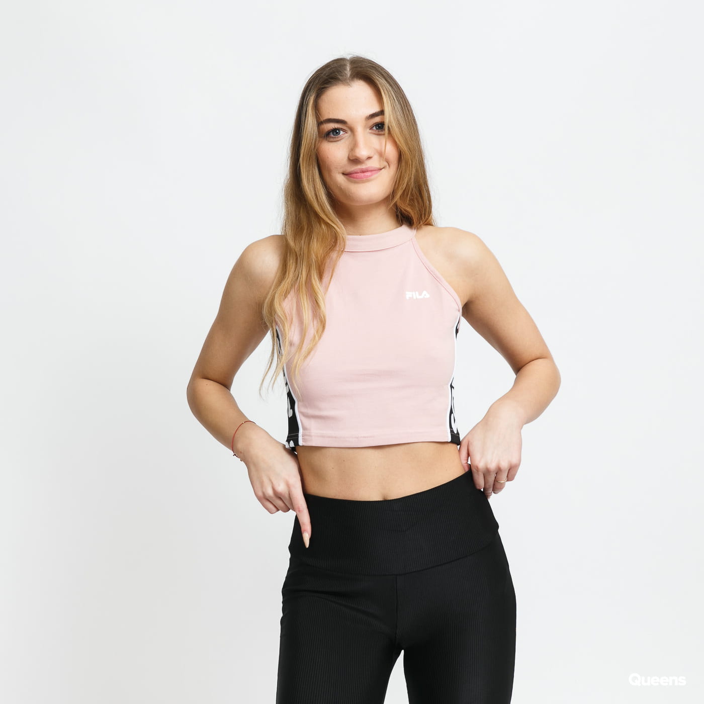 Fila Women Tama Cropped Top růžový L