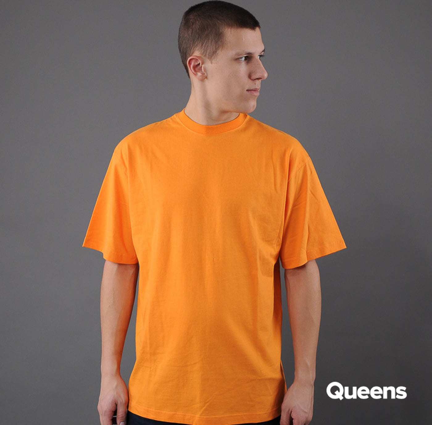 Urban Classics Tall Tee oranžové 6XL