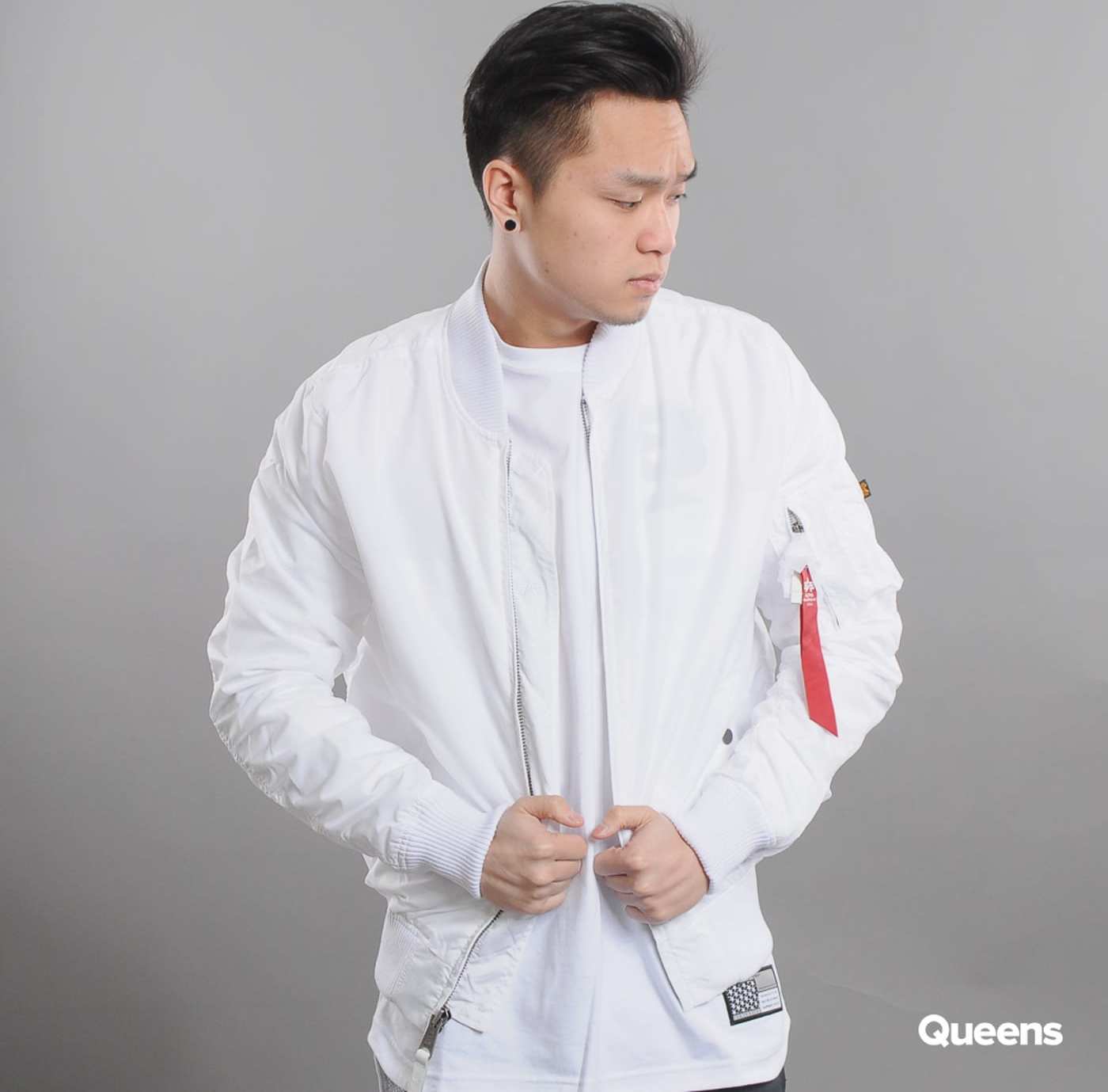 Alpha Industries MA - 1 TT bílá XXL