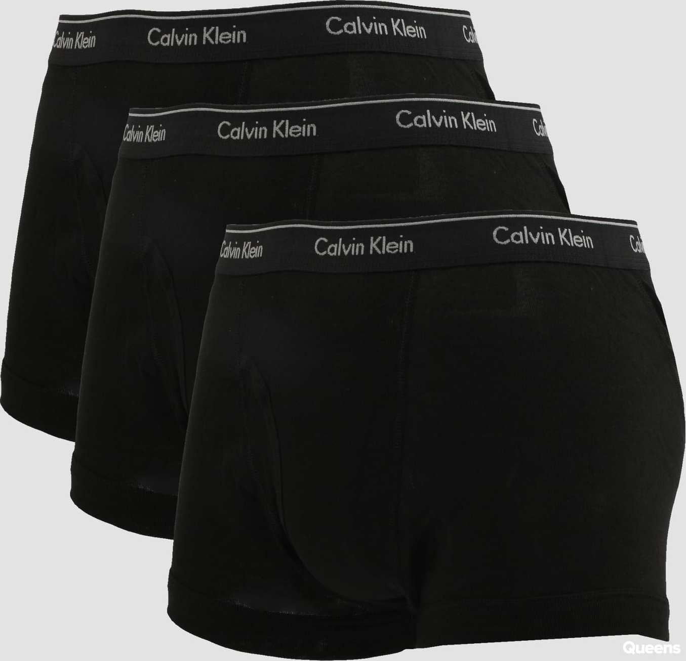 Calvin Klein 3 Pack Classic Fit Trunks C/O černé XL