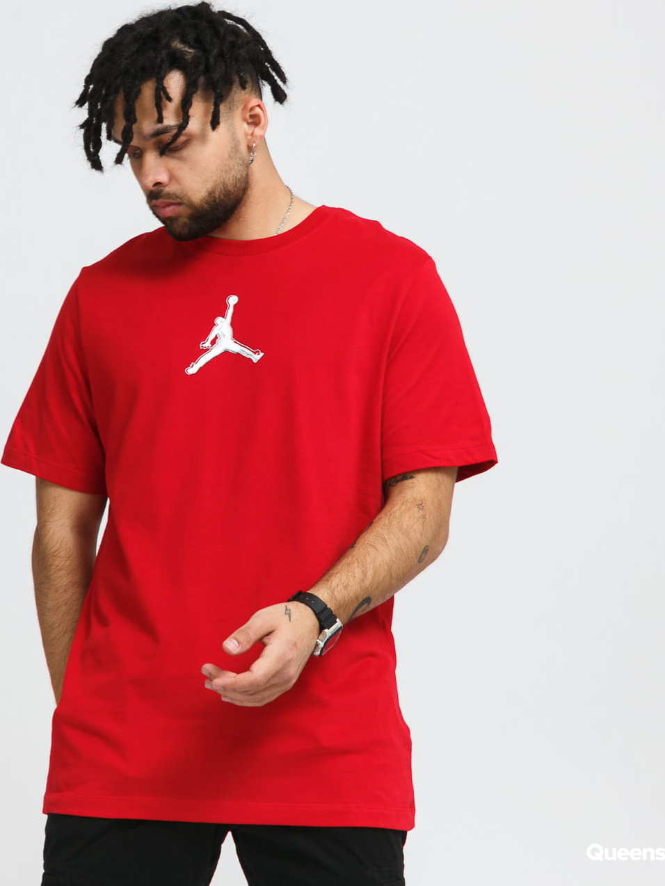Jordan M J DFCT Air Perf GFX Crew červené S