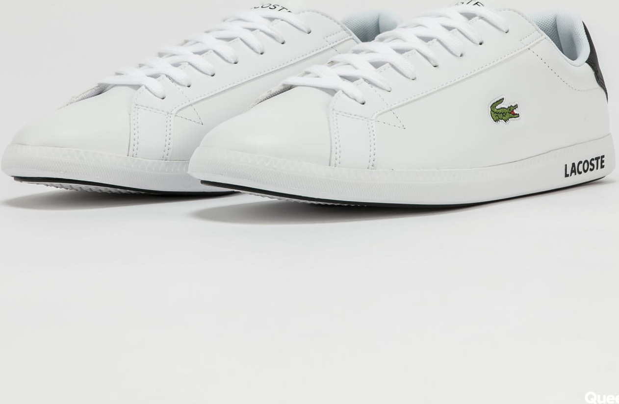 LACOSTE Graduate Leather white / black EUR 46