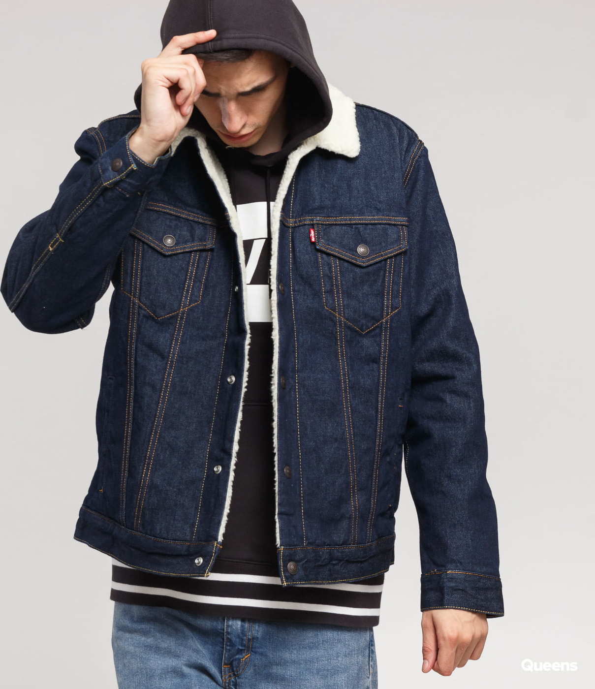 Levi's ® Type 3 Sherpa Trucker rockridge trucker XL