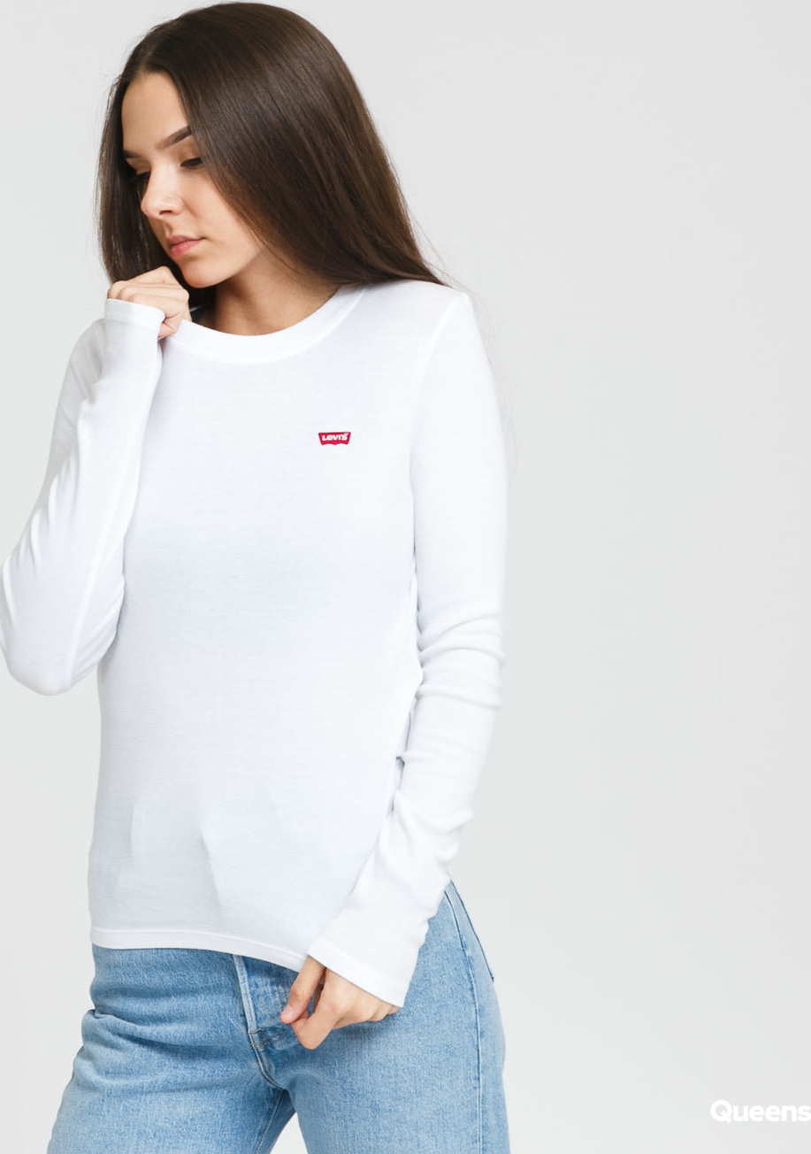 Levi's ® W LS Baby Tee bílé XL