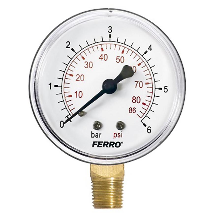 Manometr m6310r 63 mm 1/4” radiální 0-10 bar