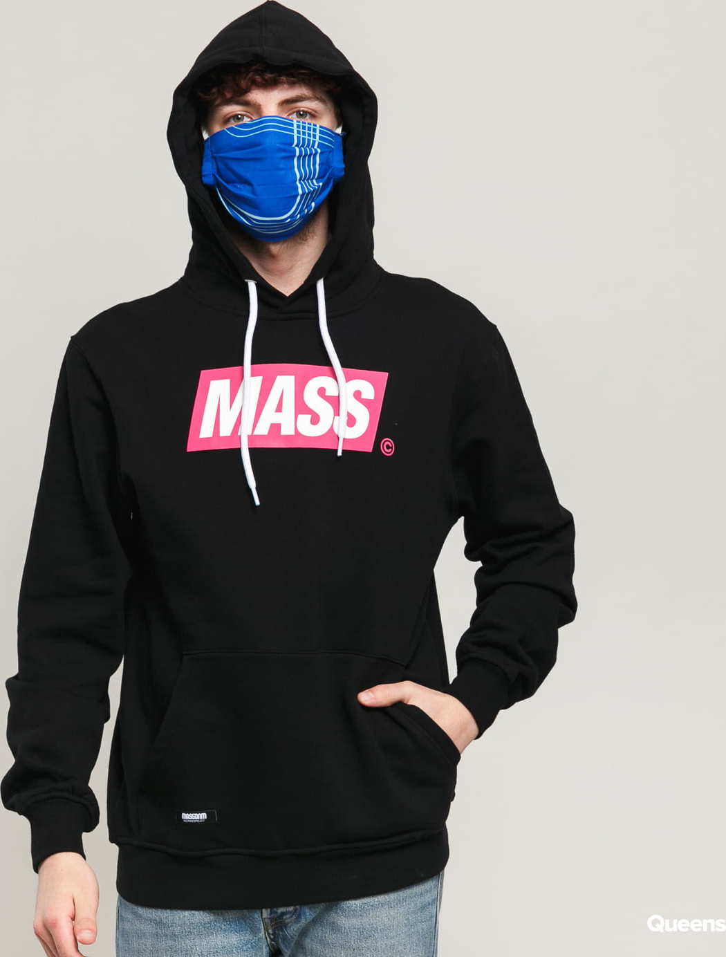 Mass DNM Big Box Hoody černá M