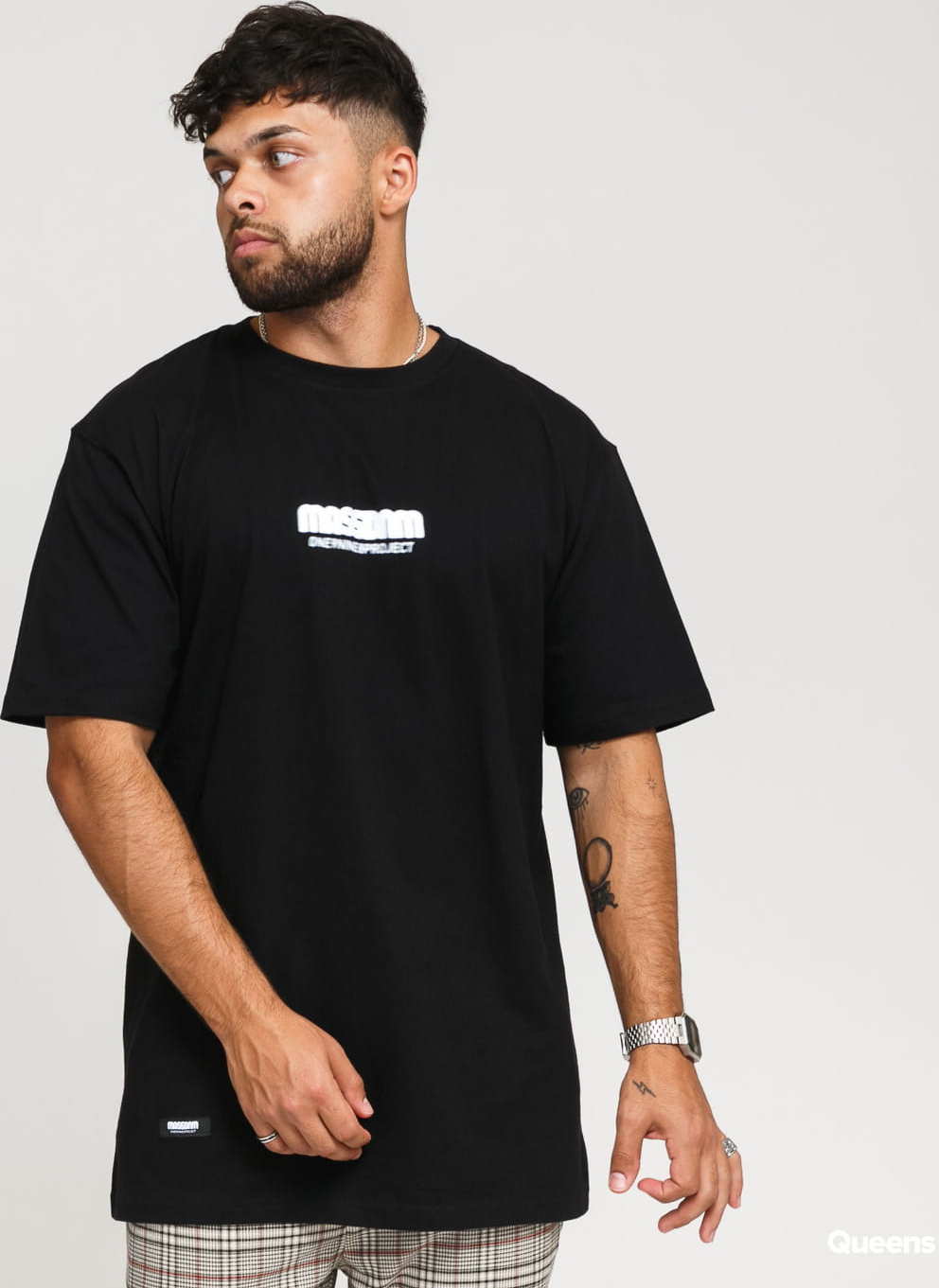 Mass DNM Blur Tee černé M