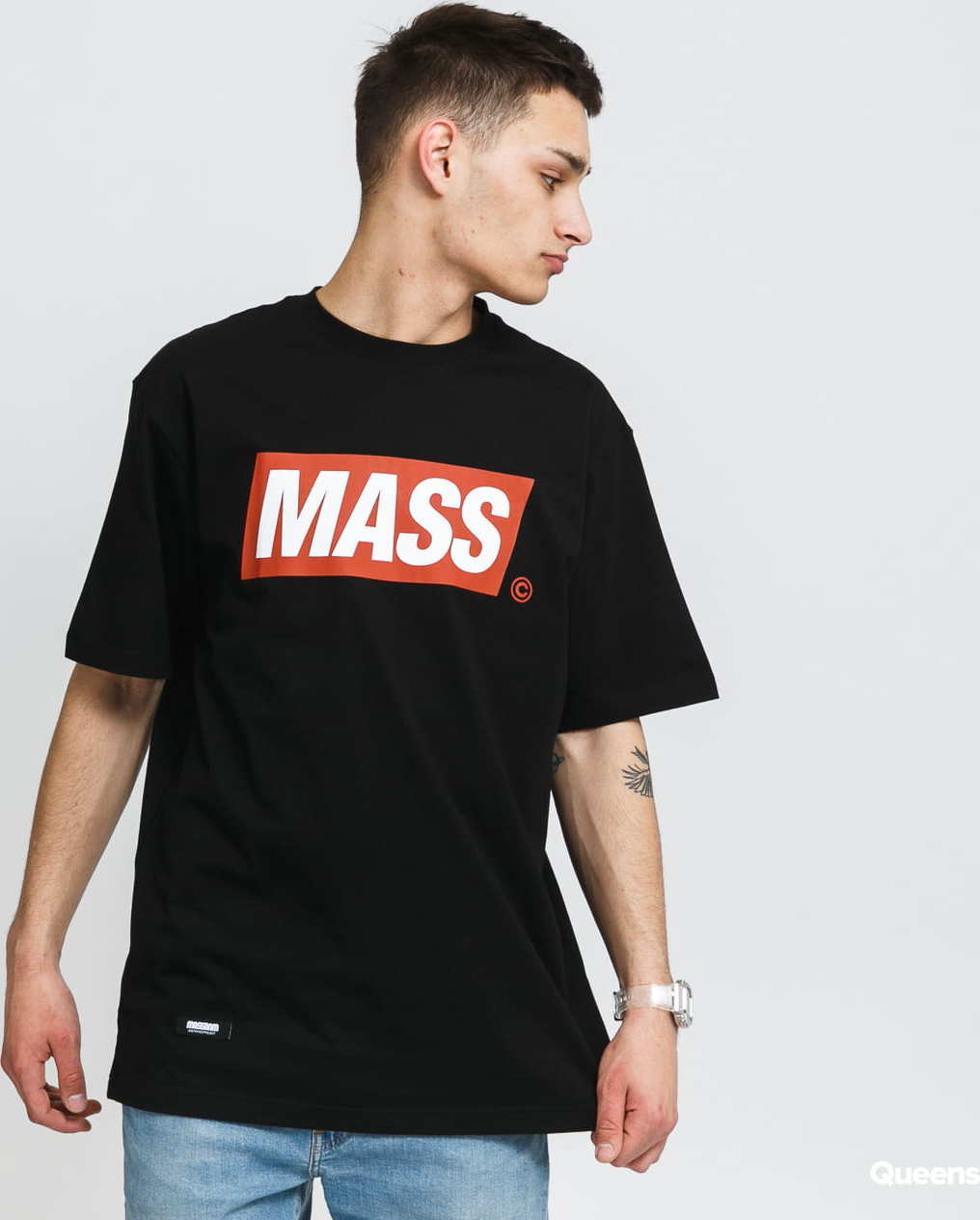 Mass DNM Box Tee černé XL