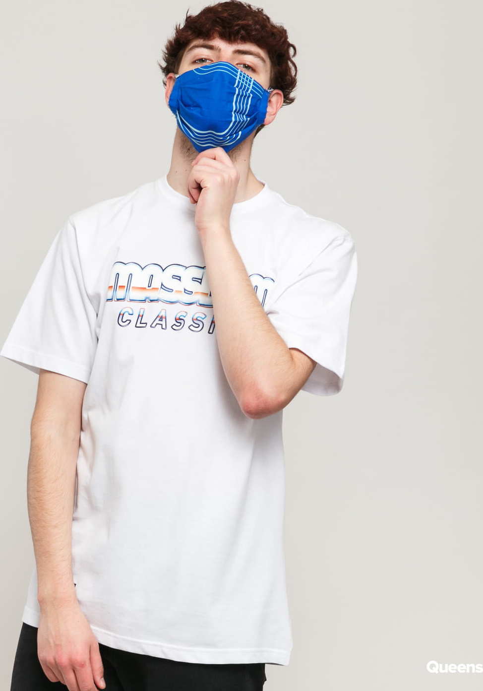 Mass DNM Chrome Tee bílé S