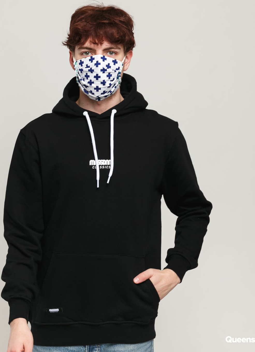Mass DNM Classics Small Logo Hoody černá M