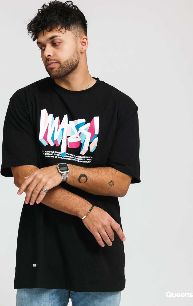 Mass DNM Escape Tee černé S