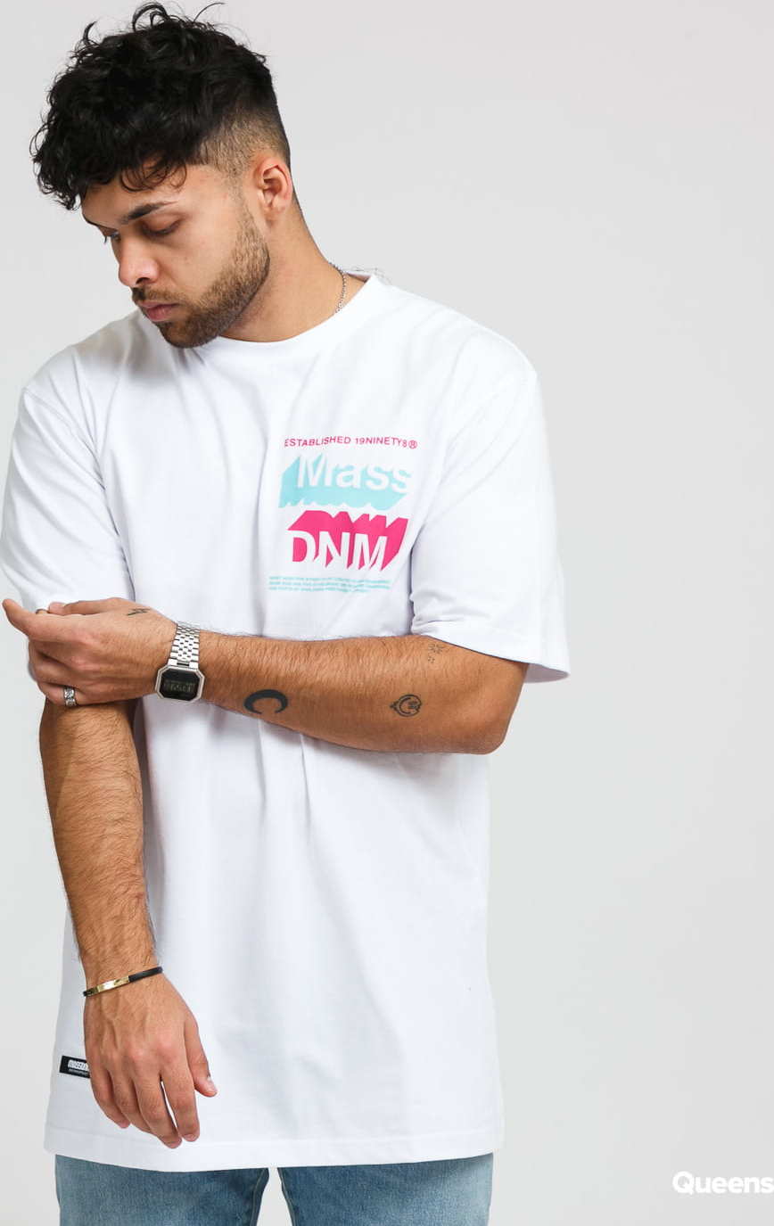 Mass DNM Heat Tee bílé L