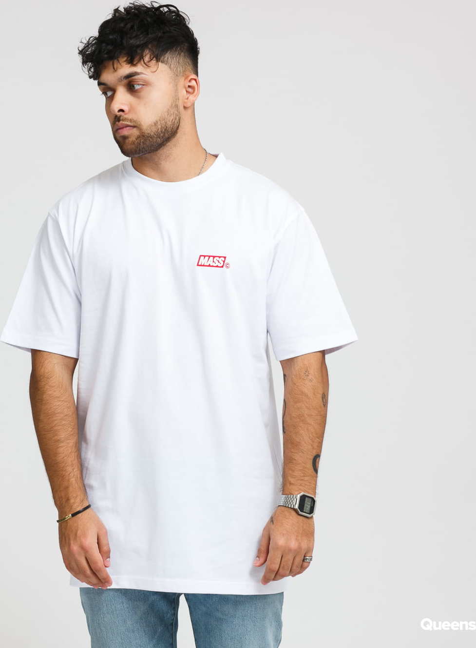 Mass DNM Minibox Tee bílé XXL