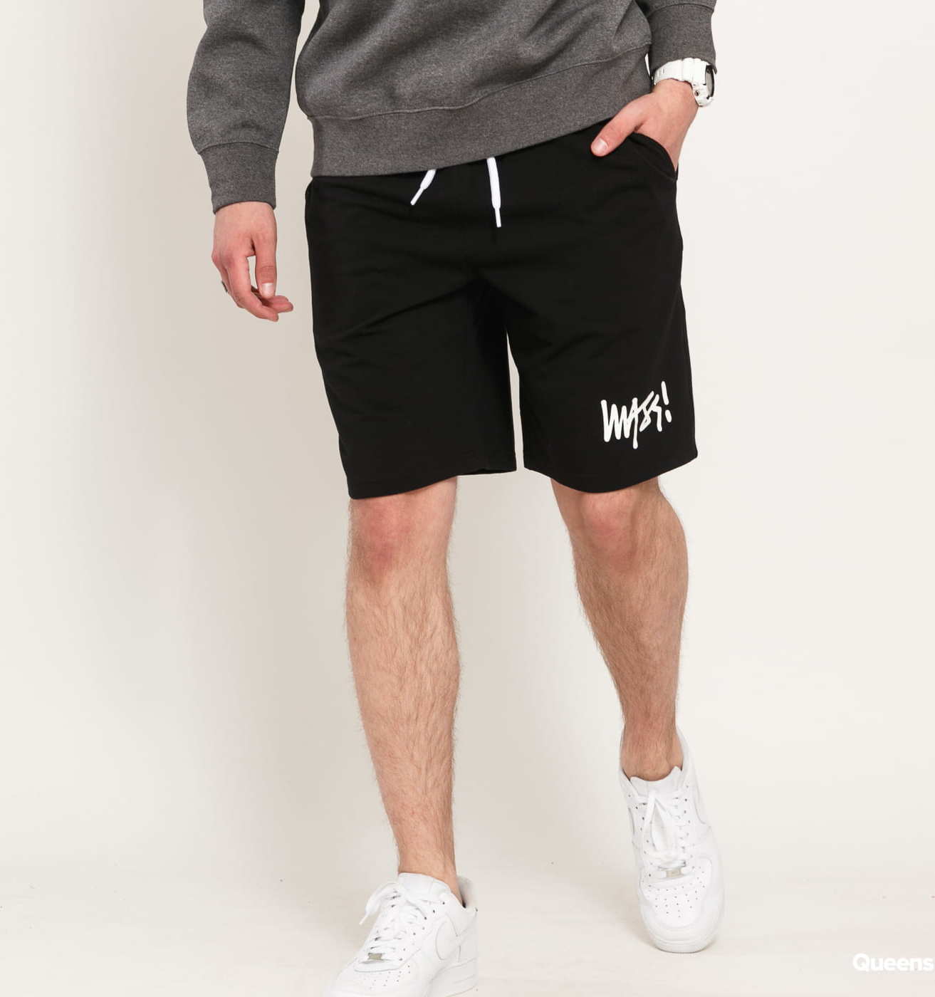 Mass DNM Signature Sweatshorts černé XL