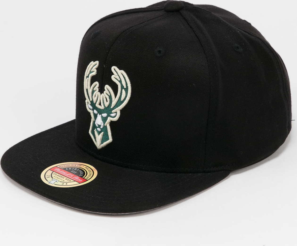 Mitchell & Ness NBA Downtime Redline Snapback Bucks černá / šedá