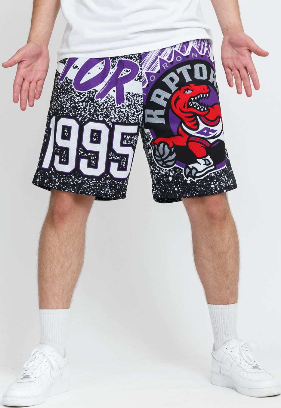 Mitchell & Ness NBA Jumbotron Mesh Shorts Raptors XL