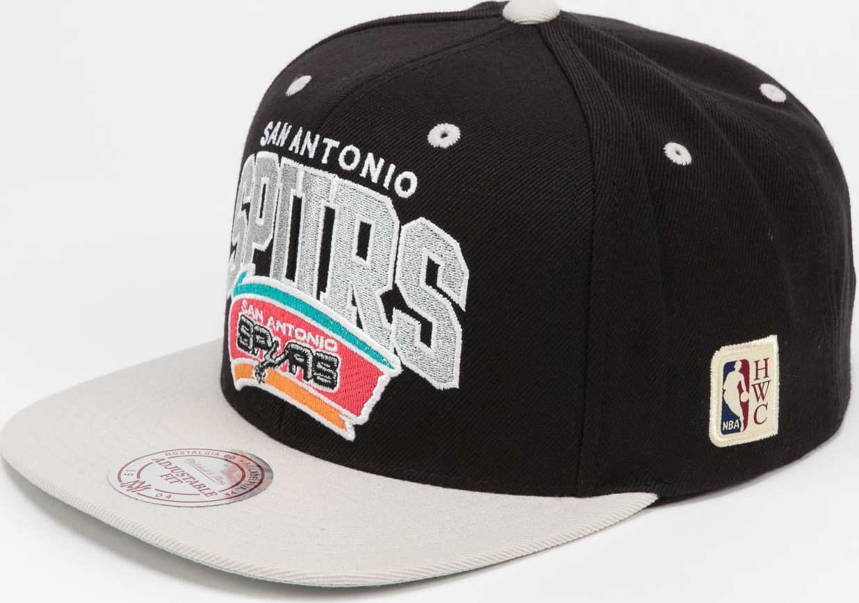 Mitchell & Ness Team Arch 2 Tone Snapback Spurs černá / šedá