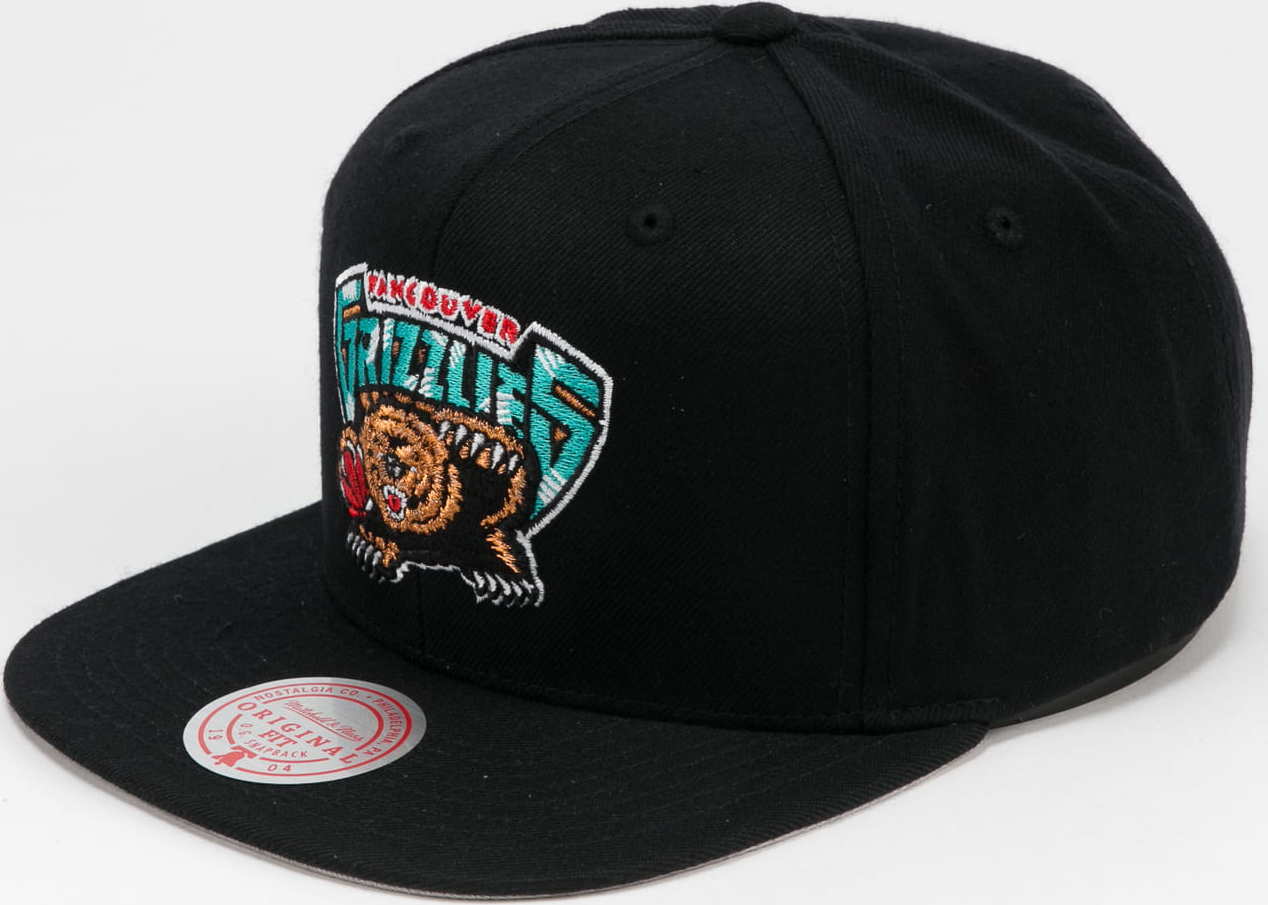 Mitchell & Ness Wool Solid Snapback Vancouver Grizzlies černá / šedá