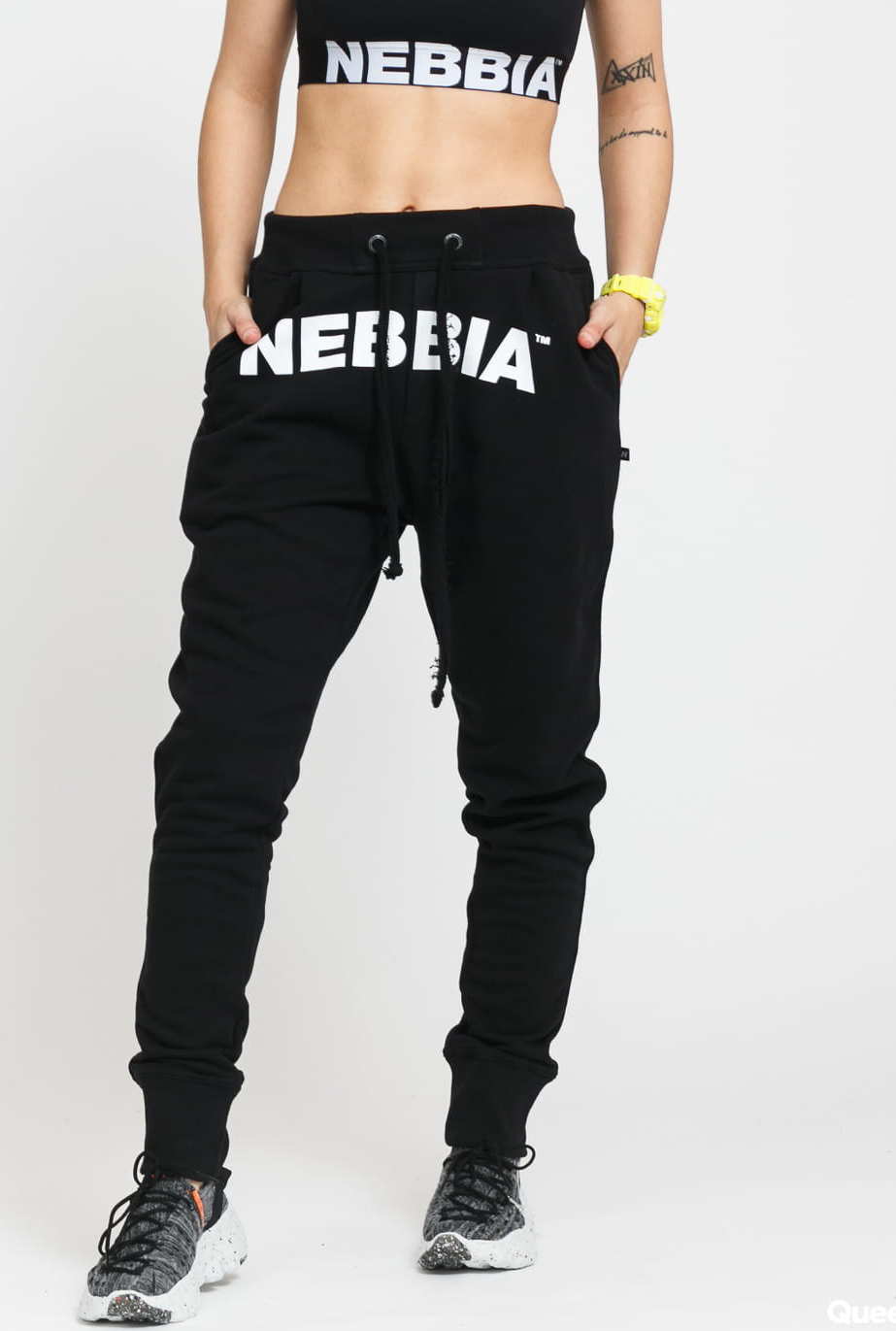 Nebbia Sweatpants Pudlo černé S