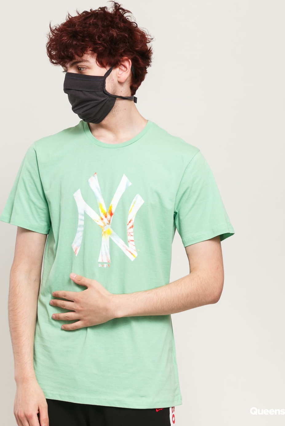 New Era MLB Infill Team Logo Tee NY zelené M