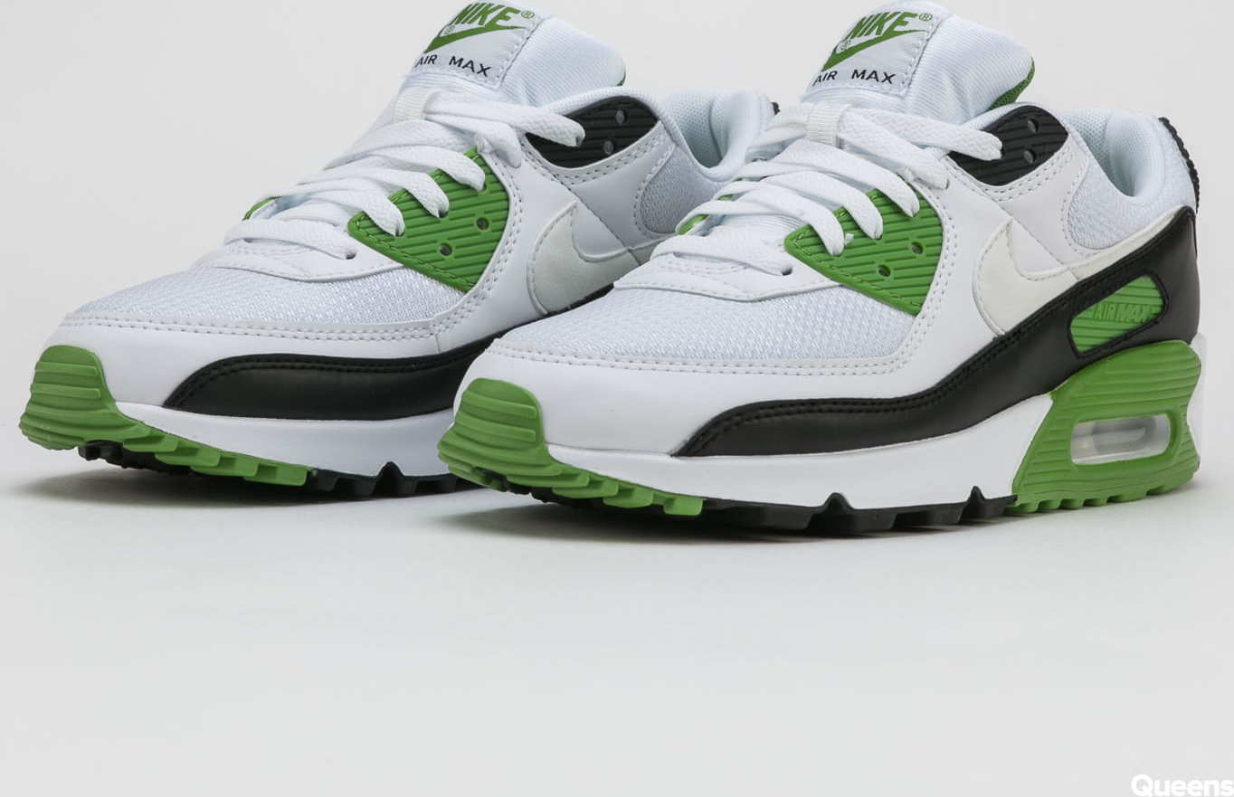 Nike Air Max 90 white / white - chlorophyll - black EUR 40.5