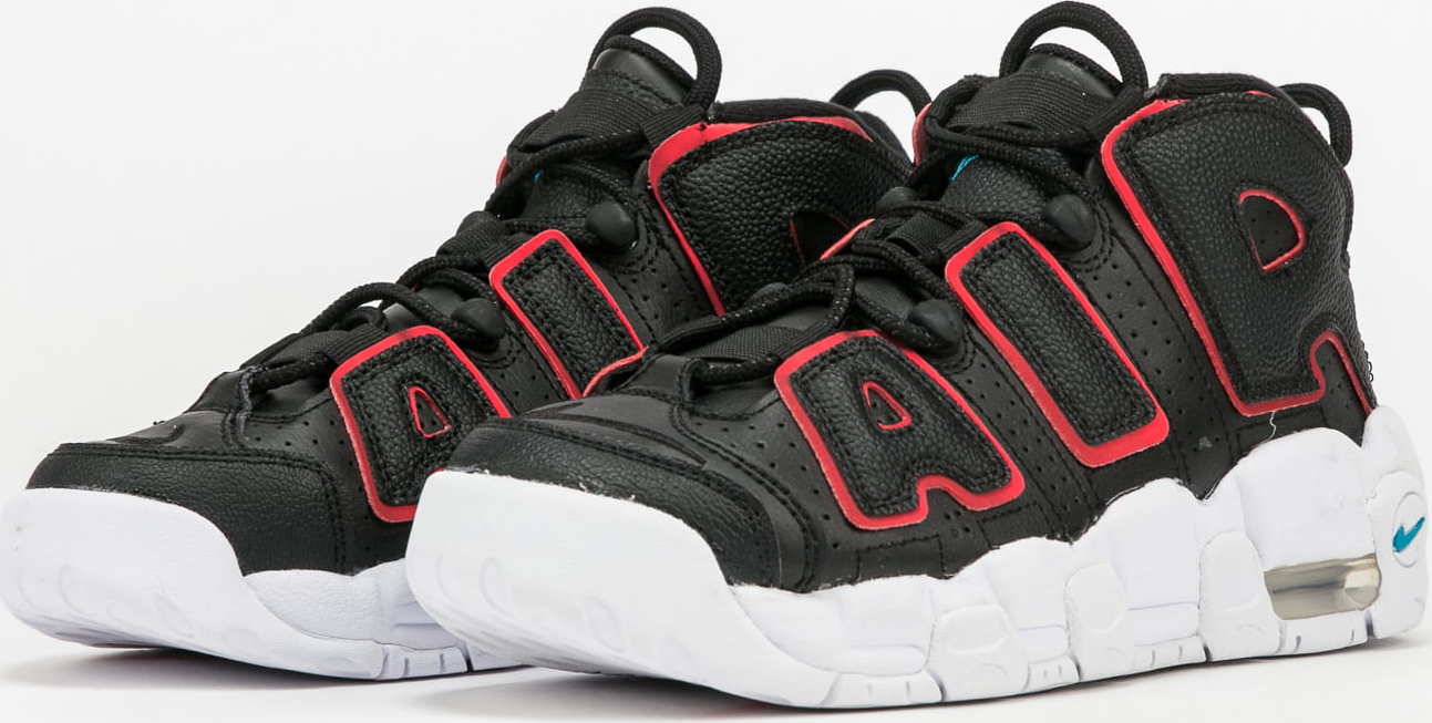 Nike Air More Uptempo GS black / ltblfu EUR 38.5