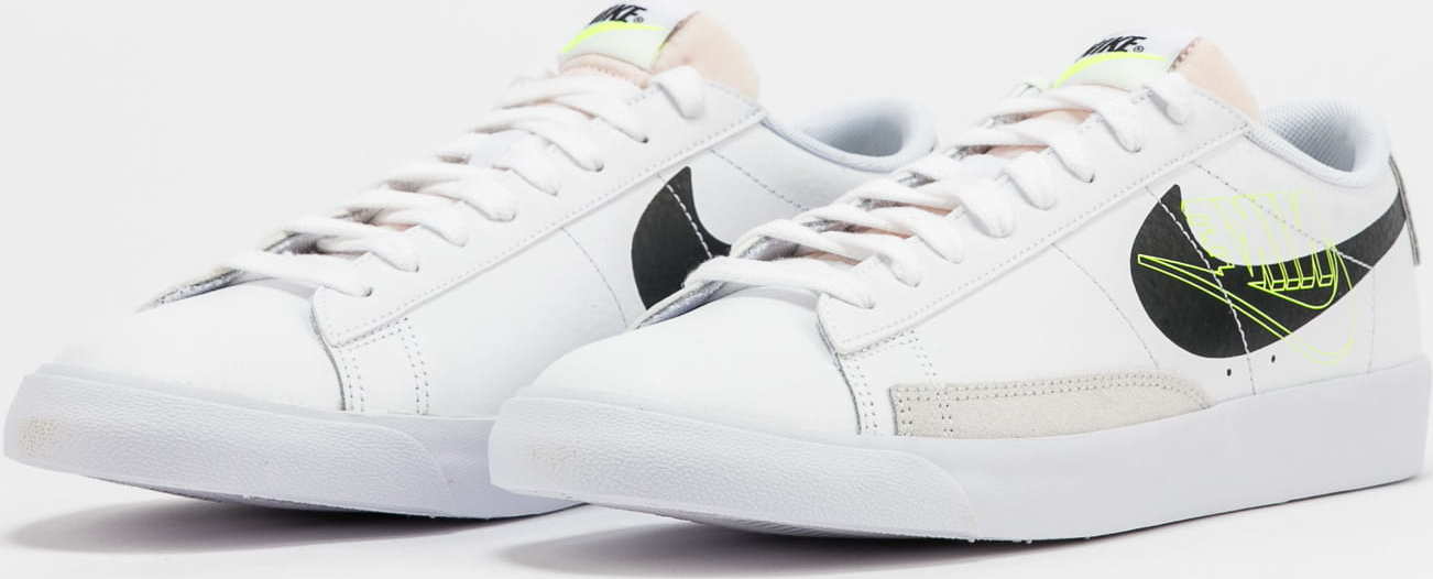 Nike Blazer Low white / black - volt - summit white EUR 45