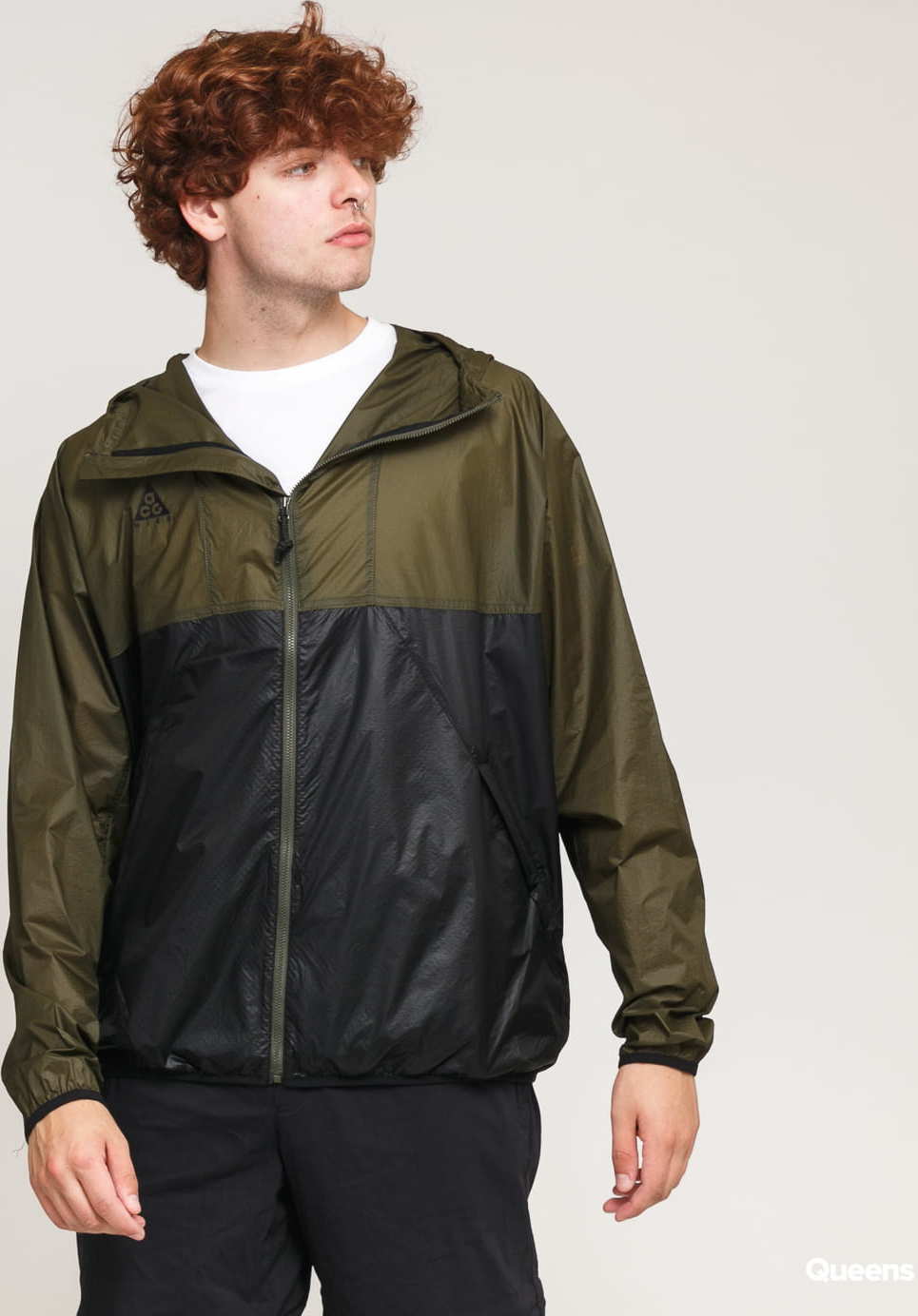 Nike M NRG ACG Lightweight Jacket černá / olivová L