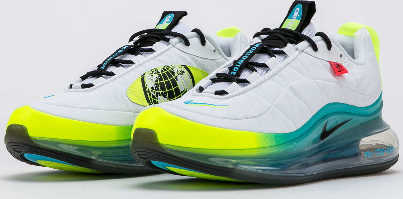 Nike MX-720-818 Worldwide white / black - blue fury - volt EUR 42.5