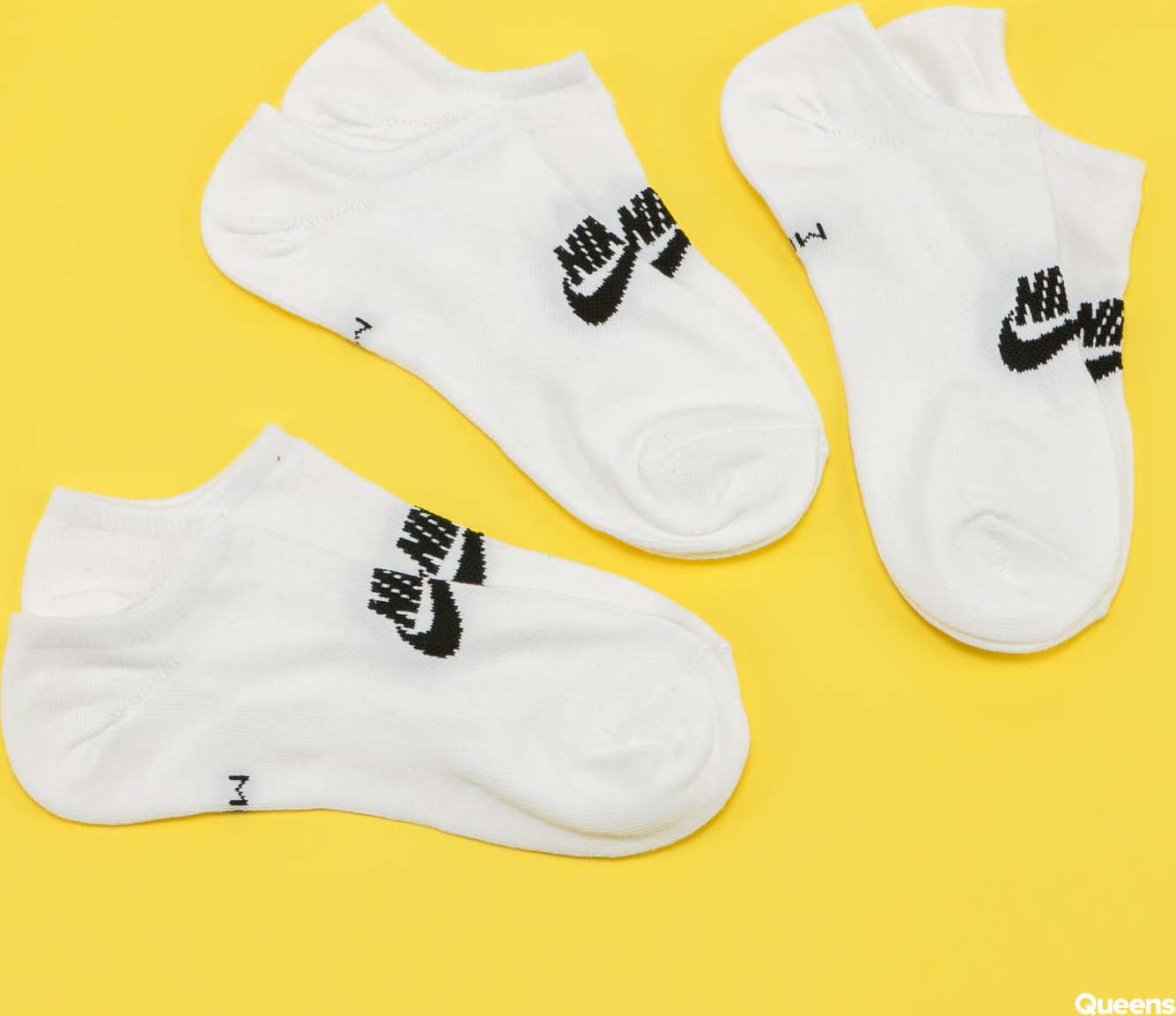 Nike U NK NSW Everyday Essential NS 3Pack bílé XL