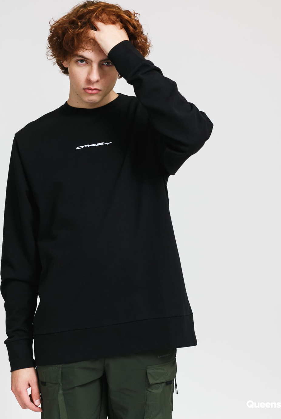Oakley Crewneck Definition Fleece černá XL