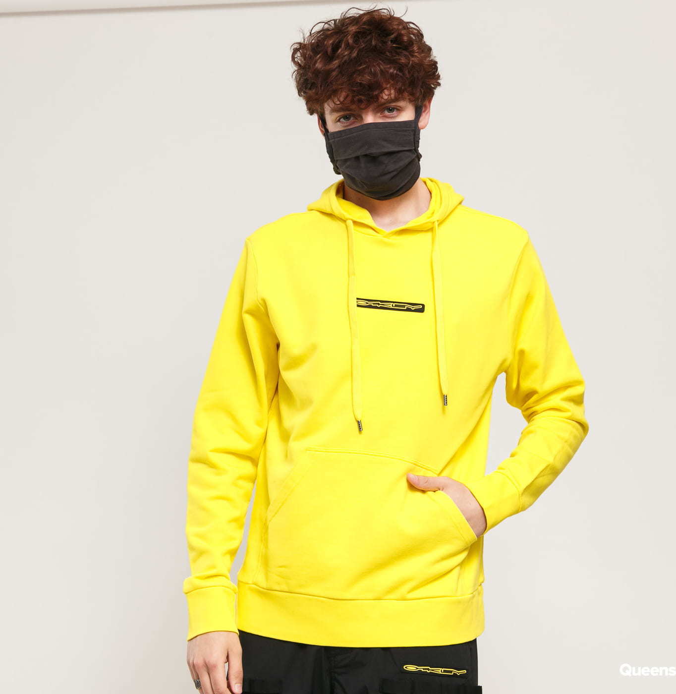 Oakley Golfing Stretch Logo Hoodie žlutá L