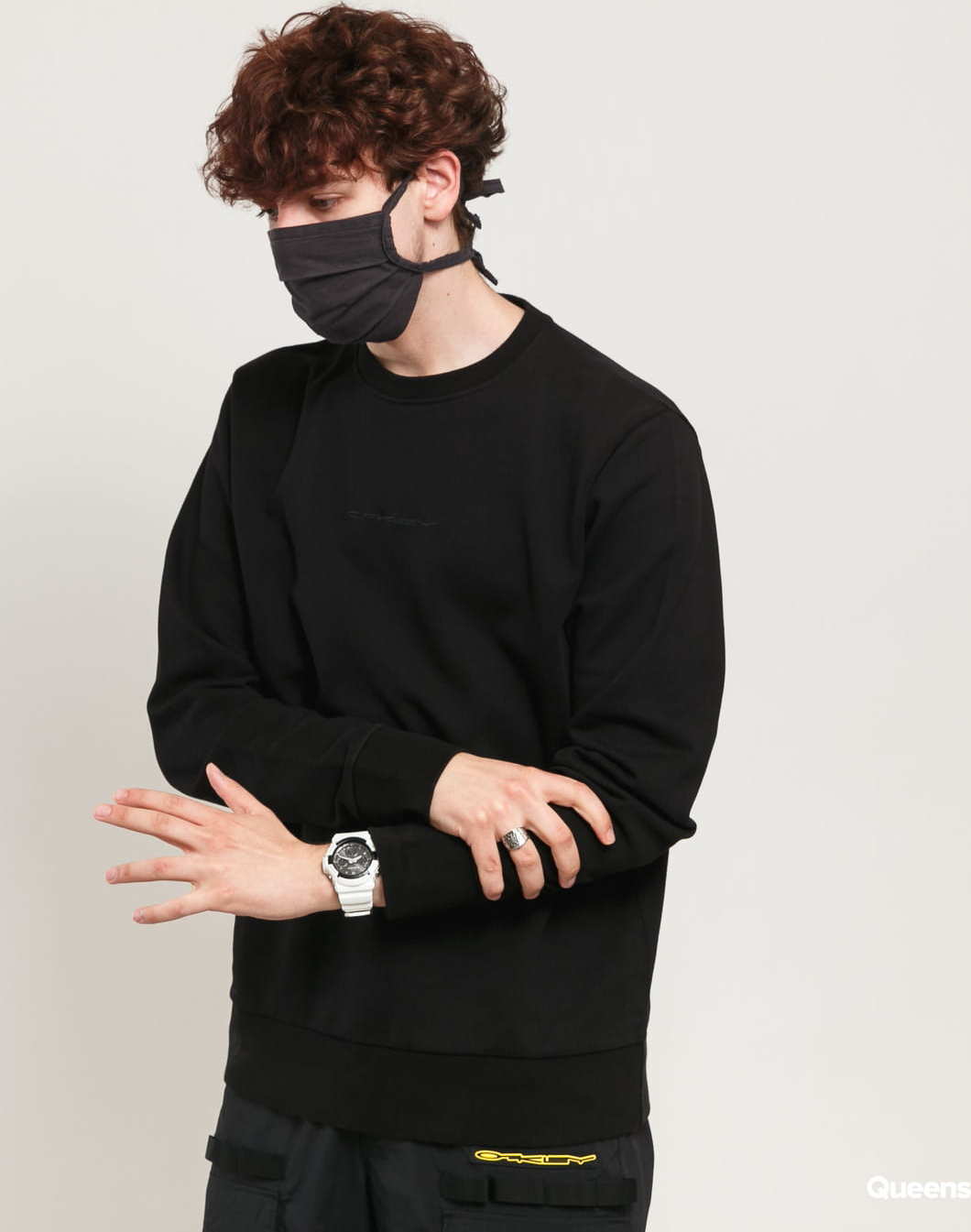 Oakley Stretch Crew Neck černá L