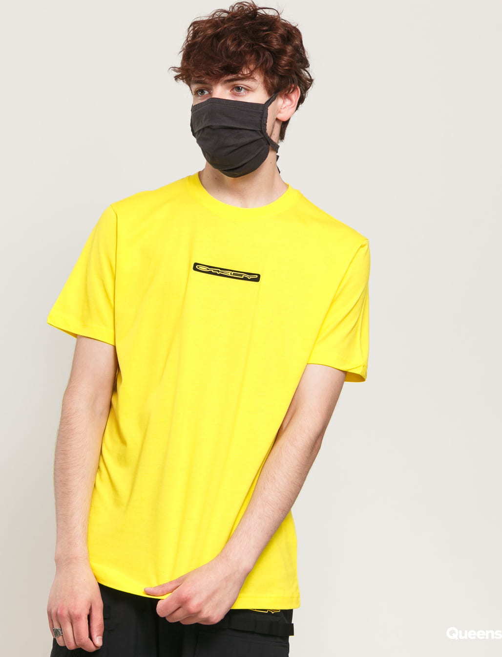 Oakley Stretch Logo Patch SS Tee žluté XL