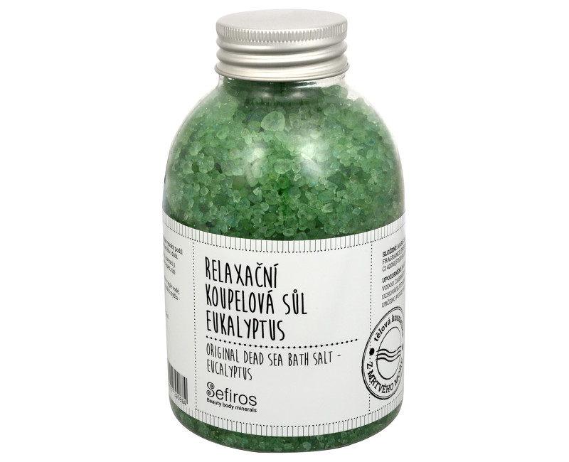 Sefiros relaxační koupelová sůl eukalyptus 500 g